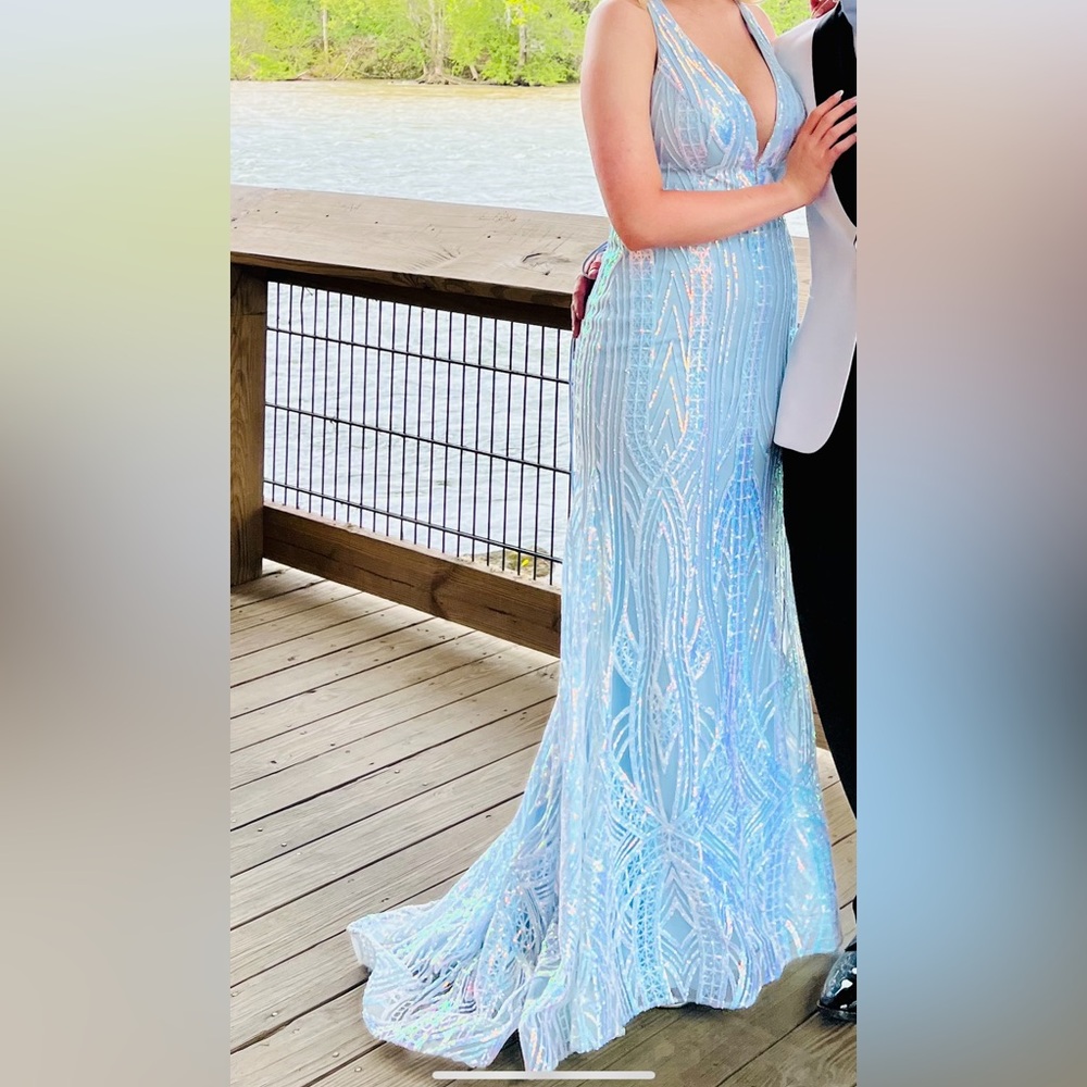Iridescent Prom Dress